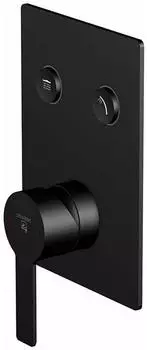 Steinberg Serie 390 UP-Einhebelmischer Wanne/Brause, schwarz matt (390 2221 3 S)