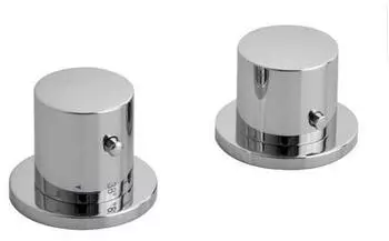 Sapho GO Thermostat-Wannenrandarmatur 2-Loch, Chrom (TH100)