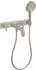 Hansgrohe Axor Citterio 3-Loch Wannenarmatur Unterputz Kreuzgriffe Brushed Nickel (39441820)