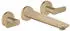 Hansgrohe Citterio C Unterputz-Wannenarmatur Cubic Cut Zweigriffmischer Bronze gebürstet (49483140)