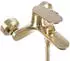 Rea Marco Wand Badewannen- und Duscharmatur Gebürstetes Gold, Messing & Keramik (REA-B5942)