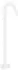 Hansgrohe Axor Uno Wanneneinlauf freistehend, gebogen, 226mm (38412700)