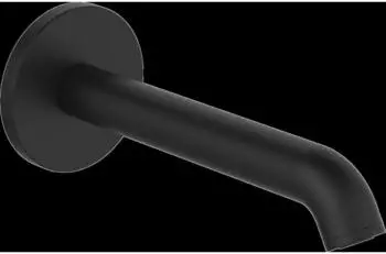Hansa Hansavantis Style Wanneneinlauf 175mm Ausladung Schwarz Matt (5450210033)