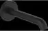 Hansa Hansavantis Style Wanneneinlauf 175mm Ausladung Schwarz Matt (5450210033)