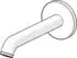 Hansa Hansavantis Style Wanneneinlauf 175mm Ausladung Schwarz Matt (5450210033)