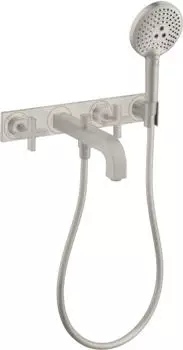 Hansgrohe Axor Citterio 3-Loch Wannenarmatur mit Kreuzgriffen (39441800)