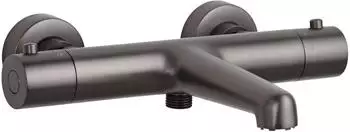 Sch&ouml;ner Wohnen Dicu Wannenthermostat Metall Industrial mit Verbr&uuml;hschutz 38&deg;C