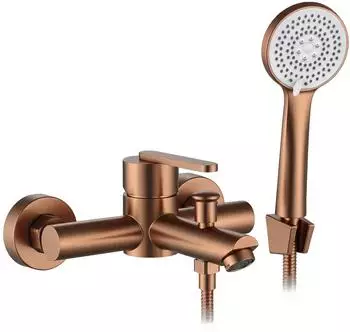 Rea Ontario Badewannenarmatur Einhebelmischer Kupfer Matt (REA-B0973)