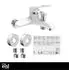 Eisl SPEED Wannenarmatur Mischbatterie weiß/Chrom (85391904-0)