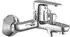 Eisl Claudio Wannenarmatur Einhebelmischer Aufputz, Messing verchromt (NI023CALCR)