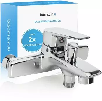 B&auml;chlein Orlias Badewannenarmatur Einhand Aufputz Chrom