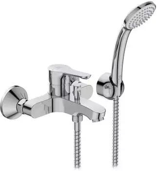 Ideal Standard Alpha Duscharmatur mit Zubeh&ouml;r, Chrom (BC676AA)
