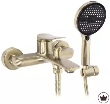 Rea Premium Vison Badewannenarmatur Geb&uuml;rstetes Gold (REA-B6737)