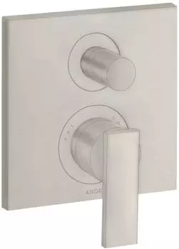 Hansgrohe Citterio Einhebel-Wannenmischer Unterputz Edelstahl Optic (39457800)