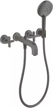 Hansgrohe Axor Citterio UP-3-Loch-Wannenarmatur mit Kreuzgriff (39447340)