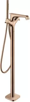 Hansgrohe Axor Citterio E Wannenthermostat Bodenmontage Polished Red Gold (36416300)