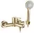 Rea Ontario Wand-Badewannenarmatur Einhebelmischer gebürstetes Gold (REA-B5513)