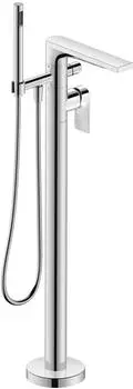 Duravit Tulum Wannenarmatur bodenstehend, Einhebelmischer, chrom (TU5250000010)