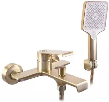 Rea Hass Wannenarmatur gebürstetes Gold, Messing (REA-B7100)