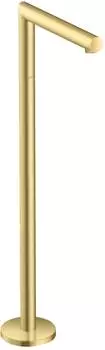 Hansgrohe AXOR Uno Wanneneinlauf bodenstehend, gerade, Brushed Brass (45412950)