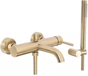 Rea Lungo Wannenarmatur gebürstetes Gold, Keramik (REA-B8010)