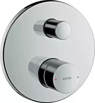Axor Uno Einhebel-Wannenmischer Unterputz mit Zerogriff edelstahl optic (45405800)