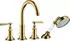 Axor Montreux 4-Loch Fliesenrandarmatur mit Hebelgriffen (16554___)
