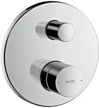 Axor Uno Einhebel-Wannenmischer Unterputz mit Zerogriff polished black chrome (45405330)