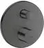 Axor Uno Einhebel-Wannenmischer Unterputz mit Zerogriff brushed black chrome (45405340)