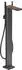 Axor MyEdition Einhebel-Wannenmischer bodenstehend ohne Platte polished black chrome (47442330)