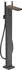 Axor MyEdition Einhebel-Wannenmischer bodenstehend ohne Platte brushed black chrome (47442340)