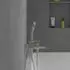 Villeroy & Boch Architectura Square Aufputz-Wannenarmatur Einhebelmischer nickel gebürstet (TVT12500100064)
