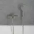 Villeroy & Boch Architectura Square Aufputz-Wannenarmatur Einhebelmischer nickel gebürstet (TVT12500100064)