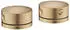 Axor One 2-Loch Wannenrandarmatur mit Thermostat brushed bronze (48470140)