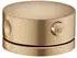 Axor One 2-Loch Wannenrandarmatur mit Thermostat brushed bronze (48470140)