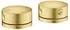 Axor One 2-Loch Wannenrandarmatur mit Thermostat brushed brass (48470950)