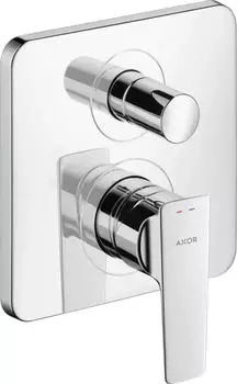 Hansgrohe Axor Citterio E UP-Wannen-Einhebelmischer brushed red gold (36455310)