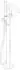 Hansgrohe Tecturis S Einhebel-Wannenmischer bodenstehend brushed black chrome (73440340)