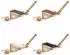 Axor MyEdition 4-Loch Wannenrandarmatur ohne Platte polished red gold (47432300)
