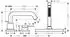 Hansgrohe Tecturis S 3-Loch Einhebel-Wannenrandmischer mit sBox brushed black chrome (73447340)