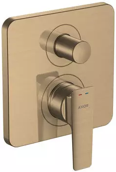Axor Citterio E Einhebel-Wannenmischer Unterputz brushed bronze (36457140)