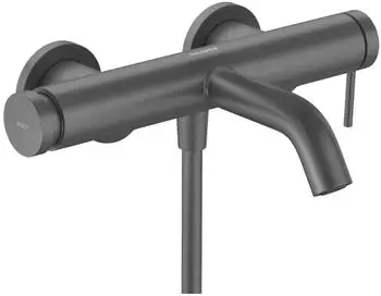 Hansgrohe Tecturis S Einhebel-Wannenmischer brushed black chrome (73422340)
