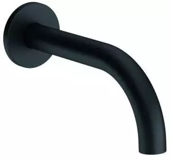 Kludi BOZZ Wanneneinlauf DN20 Wandmontage 160mm schwarz matt (3850539)