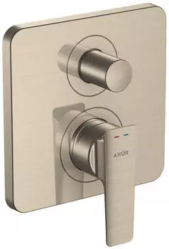 Axor Citterio E Einhebel-Wannenmischer Unterputz brushed nickel (36457820)
