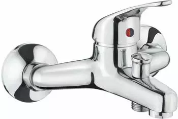 Cornat Sesia Einhebelarmatur Badewanne, Messing verchromt (SA922)
