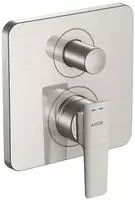 hansgrohe Fertigset Axor Citterio E UP-WA.-EHM, m i Kom, Edelstahl-Optik