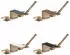 Axor MyEdition 4-Loch Wannenrandarmatur ohne Platte brushed bronze (47432140)