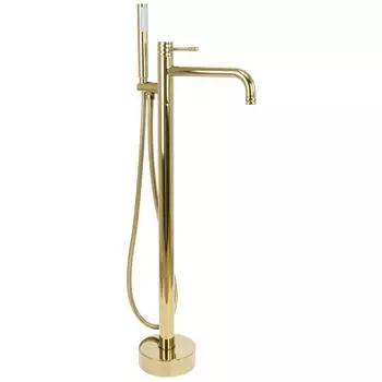 Rea Lungo Diamond Freistehende Badewannenarmatur, gold (REA-B2249)