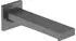 Hansgrohe Tecturis E Wanneneinlauf 210mm, gebürstetes Schwarzchrom (73410340)