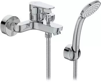 Ideal Standard Cerafine O Wannen- und Duscharmatur Wandmontage, chrom (BC706AA)